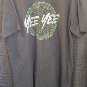 Yee Yee Black Graphic Tee